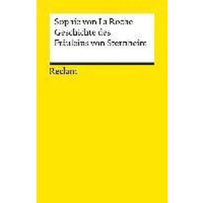 Afbeelding van Geschichte Des Frauleins Von Sternheim