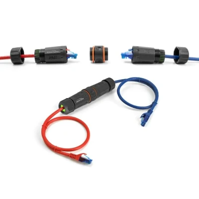Afbeelding van Delock Kabelverbinder RJ45 Buchse zu Cat.6A mit M20 Gewind
