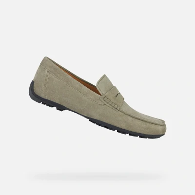 Afbeelding van Geox Mocassins, Heren, Maat: 40, Sage Leer