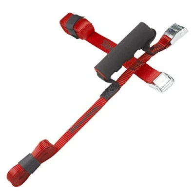 Afbeelding van Master Lock 3124EURDAT twee draagriemen met handvat, rood, 2,50 m x 25 mm riem