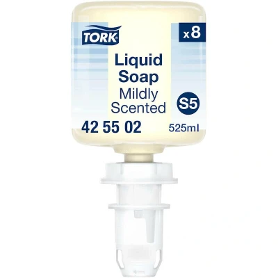 Afbeelding van Tork, Handzeep, Mild geurende vloeibare zeep (Vloeibare zeep, 525 ml)