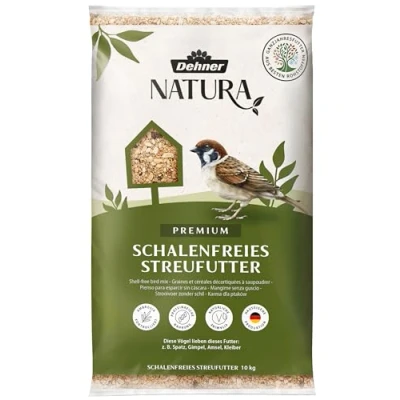 Afbeelding van Dehner Natura Wildvogelvoer, Schaalvrij Strooiboter, 10 Kg