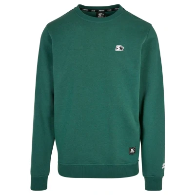 Afbeelding van Starter Essential Crewneck Sweater, Heren, Maat: Small, Darkfreshgreen