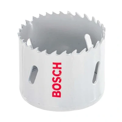 Afbeelding van Bosch 2608580396 ringsnijder, HSS, bimetaal, voor standaard adapter, 14 mm, 9/16 inch 56 mm grijs