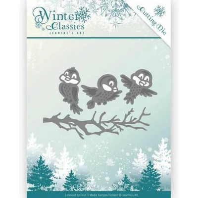 Afbeelding van Die Jeanine`s Art Christmas Classics Winter birds
