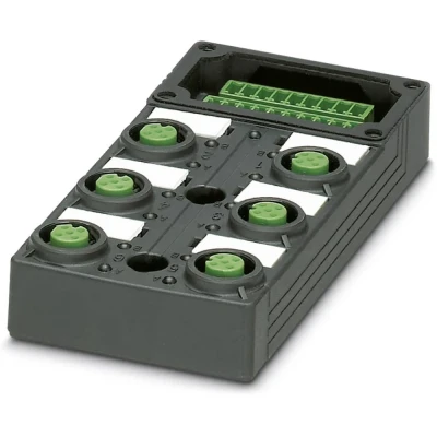 Afbeelding van Phoenix Contact SACB 6/12 L C GG SCO P 1452893 Passieve sensor/actorbox M12 verdeler met kunstof schroefdraad 1 stuk(s)