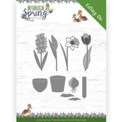 Afbeelding van Botanical Spring Cutting Die by Amy Design