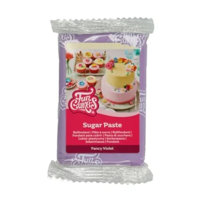 Afbeelding van FunCakes Rolfondant Fondant voor Cupcakes en Taarten Violet 250g