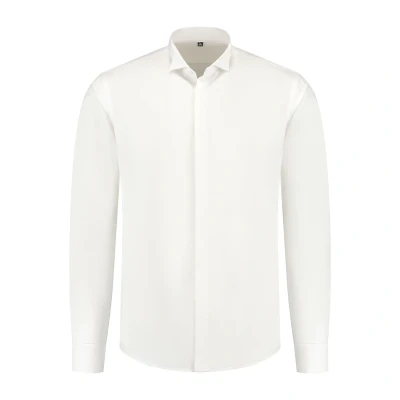 Afbeelding van GENTS Smoking overhemd wingtip wit L 41/42