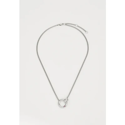 Afbeelding van Tommy Hilfiger Circles Ketting silvercoloured, Dames, Maat: One Size, Silver coloured