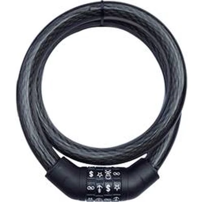 Afbeelding van Security Plus SPS 100 Kabelslot Zwart Cijferslot met symbolen