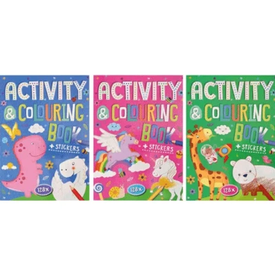 Afbeelding van Kleur en activiteitenboek B1070
