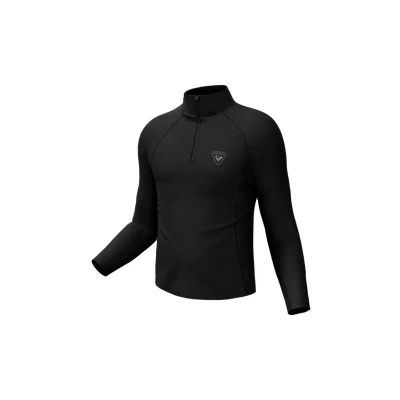 Afbeelding van Rossignol Classique Halfzip Longsleeve, Heren, Maat: Small, Black