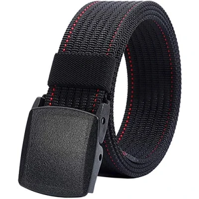 Afbeelding van LionVII Heren Nylon riem Tactical Military met kunststof gesp 130 cm