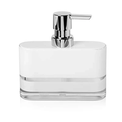 Afbeelding van möve Line zeepdispenser 13 x 4 14 cm van acryl, wit