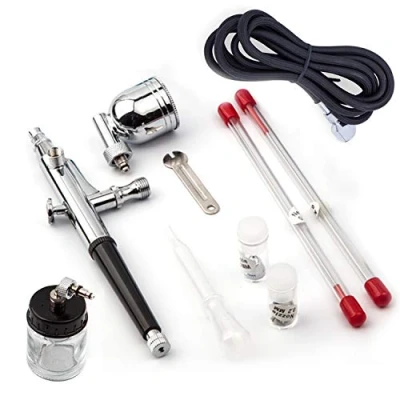 Afbeelding van Fengda FE 134K(BD 134K) Airbrush Pistool Set Double Action 3x Nozzle