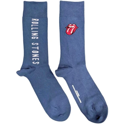 Afbeelding van The Rolling Stones Vertical Tongue Sokken EU 40 45 Blauw