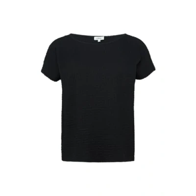 Afbeelding van s.Oliver IN Strukturoptik Tshirt basic, Dames, Maat: 42, Schwarz