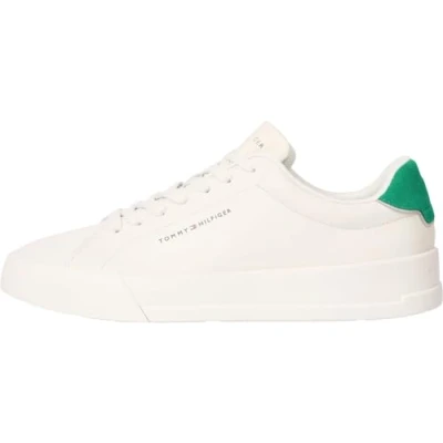 Afbeelding van Tommy Hilfiger Sneakers laag, Heren, Maat: 42, Alabaster Leer