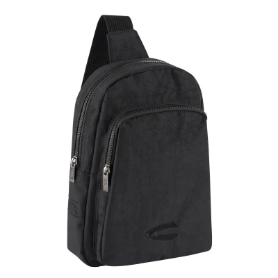 Afbeelding van camel active Bags Journey heren handtas sling bag rugzak middelgroot zwart, Medium, Klassiek