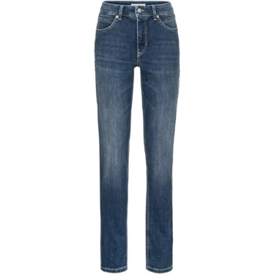 Afbeelding van MAC Melanie Slim fit jeans, Dames, Maat: 42, Mid blue used