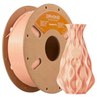 Afbeelding van ERYONE PLA filament, 1,75 mm, 3D printer, 0,03 1 kg/spoel, huidskleur