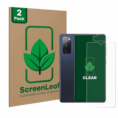 Afbeelding van ScreenLeaf Screenprotector voor Samsung Galaxy S20 FE (Voor+Camera) Duurzame schermbescherming Folie Beschermfolie transparant (2 Stuks)