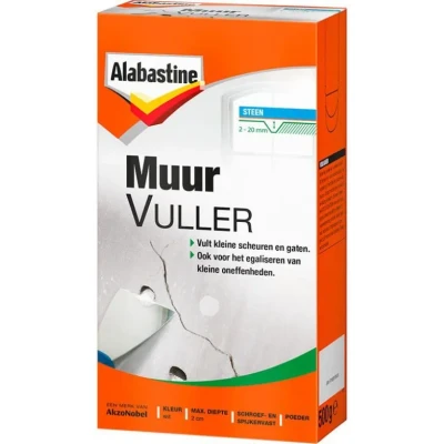 Afbeelding van Alabastine Muurvuller 500 gr Schildersbenodigdheden