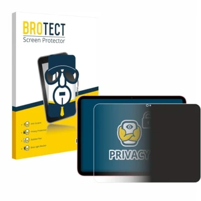 Afbeelding van BROTECT privacy screenprotector voor Apple iPad 10.9&quot; 2022 (10. Gen.) Folie Beschermfolie Blauwlichtfilter