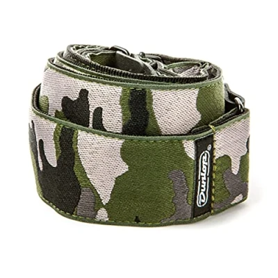 Afbeelding van Dunlop Jacquard Strap D6716 Ranger Green gitaarband