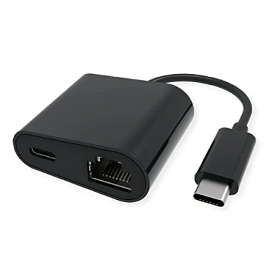 Afbeelding van VALUE USB 3.2 Gen 2 Type C naar Gigabit Ethernet converter + 1x PD poort