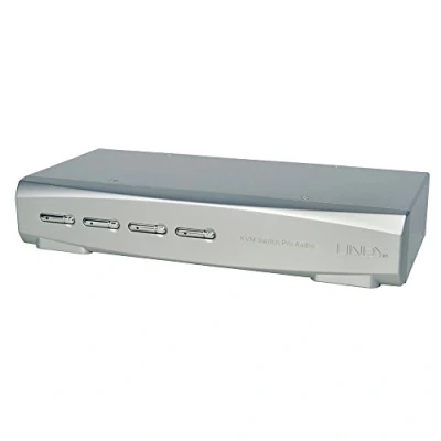 Afbeelding van Lindy 39305 Zilver KVM switch