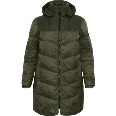 Afbeelding van Kaffe Curve winterjas kaki
