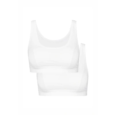 Afbeelding van Calida Benefit 2ERPACK Bustier, Dames, Maat: 48/50, Weiss