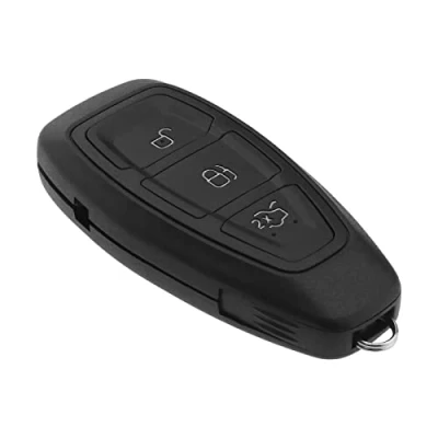 Afbeelding van SG Store 3 Knoppen Afstandsbediening Flip Key Shell Compatibel met Focus Fiesta Kuga Mondeo C Max Vervanging Opvouwbare Sleutelhanger Case Cover Behuizing Ongesneden Blade
