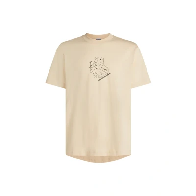 Afbeelding van Karl Lagerfeld Jeans Tshirt print, Heren, Maat: Medium, Wood ash