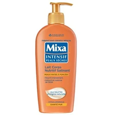 Afbeelding van Mixa Intensieve droge huid, voedzame lichaamsmelk, satijn, 250 ml