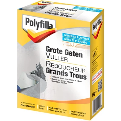 Afbeelding van Polyfilla Grote Gatenvuller 1KG