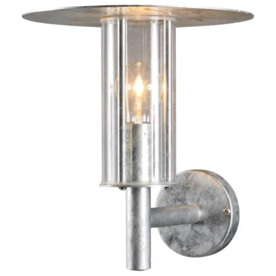 Afbeelding van Konstsmide Mode 660 320 Buitenlamp (wand) Spaarlamp, LED E27 60 W Staal