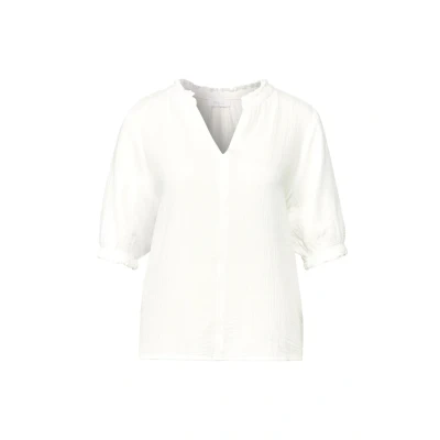 Afbeelding van Street One Studio Mousseline Tuniek off White 42, white, 42