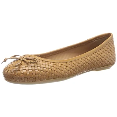 Afbeelding van Geox Dames D Palmaria Ballet Flat, bruin, 41 EU, EU
