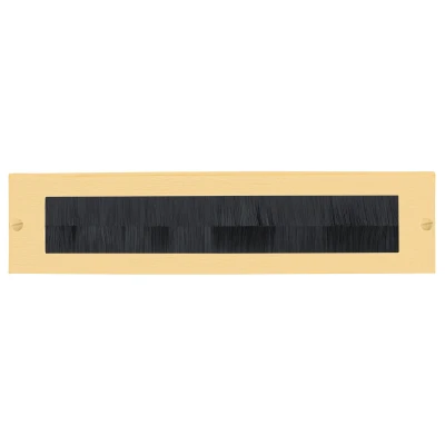Afbeelding van Formani BASICS LB535BI tochtborstel PVD mat goud