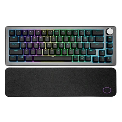 Afbeelding van Cooler Master CK721 Draadloos 65% RGB mechanisch gaming toetsenbord, grijs