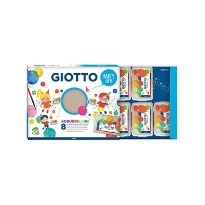 Afbeelding van GIOTTO 8 waterkleuren voor feestjes, 15 tabletten