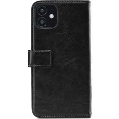 Afbeelding van Mobilize Elite Gelly Wallet Book Case Apple iPhone 12 Mini Black