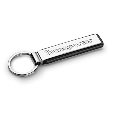 Afbeelding van Volkswagen 000087010APYCC Sleutelhanger Transporter belettering Keyring Metaal Hanger Zilver