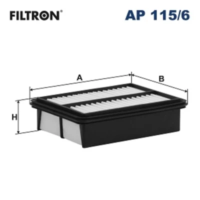 Afbeelding van Luchtfilter FILTRON AP 115/6