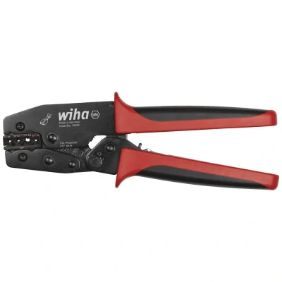 Afbeelding van Wiha Z62000306 01 Krimpgereedschap voor niet geïsoleerde vlakke stekers en stekerhulzen 220 mm, 0.25 6 45958