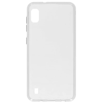 Afbeelding van Samsung Galaxy A10 Hoesje Siliconen en TPU (zacht) Softcase,Backcover Transparant Telefoonhoesje