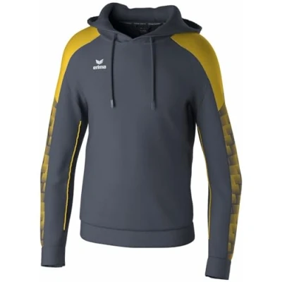 Afbeelding van Erima Evo Star Sweatshirt Met Capuchon Kinderen Grijs / Geel Maat: 152